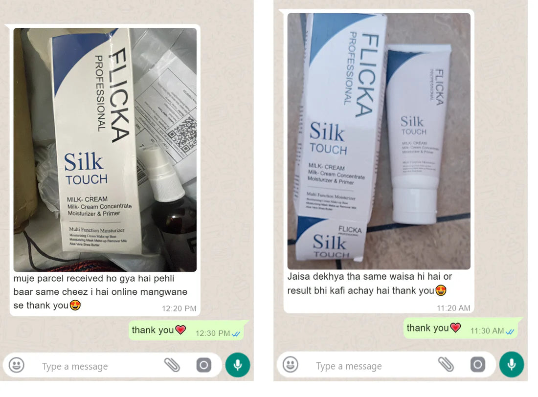 Flicka Silk Touch 3 in 1 Moisturizer and Primer for Face