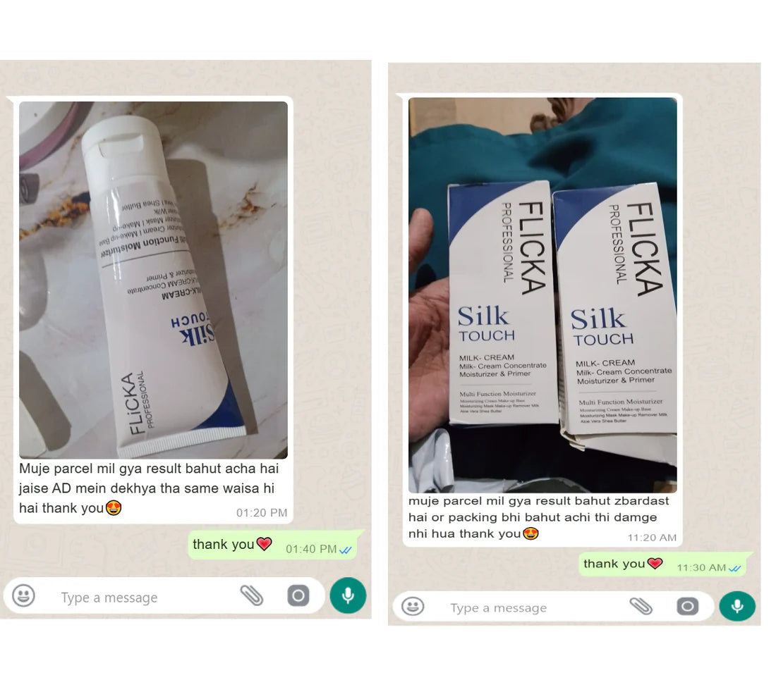 Flicka Silk Touch 3 in 1 Moisturizer and Primer for Face